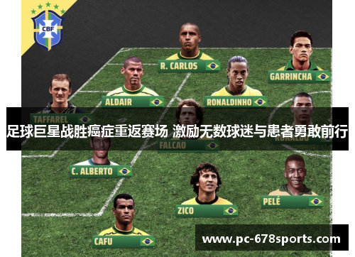 足球巨星战胜癌症重返赛场 激励无数球迷与患者勇敢前行